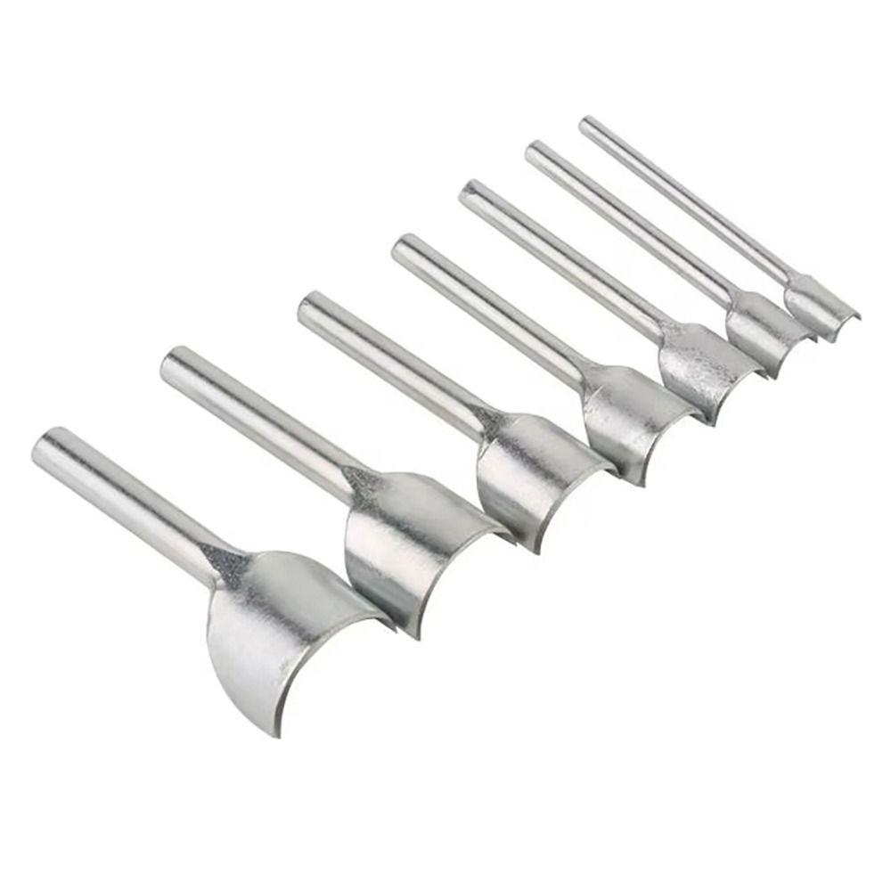 1Pcs 10-50mm Arc-shaped Punch Half Round Wallet Edge Trimming Tool for Belt Strap