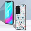 Приглушенная марокканская мозаика Чехол для телефона Samsung S26 S25 S24 FE S23 S22 S21 Plus S20 Ultra Note20Ultra Черная стеклянная крышка
