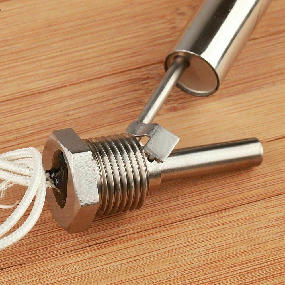 Horizontal Tank Liquid Float Switch Water Level Sensor Stainless Steel 50W 220V