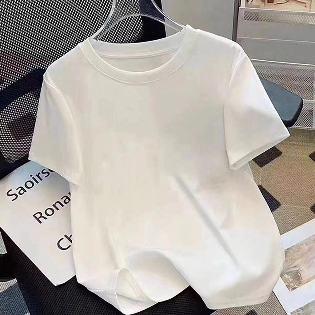 VEZFAA Женские модные повседневные летние весенние блузки и рубашки с цветочным узором и коротким рукавом с круглым вырезом