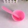 2Pcs Silicone Facial Mud Mixing Bowl with Sticks Women DIY Face Clay Stirring Bowl Professional Home Salon Beauty Skincare Mixing Tool Kit