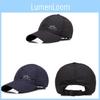 Stylish Korean Baseball Cap With Wide Brim And Quick-dry Fabric For Spring Outings