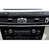 Для BMW X5 X6 F15 F16 14-18 из настоящего углеродного волокна, центральная панель для выпуска воздуха, накладка, аксессуары для салона автомобиля, салон автомобиля