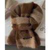 Atmosphere Student Autumn/Winter New Warm Thick Scarf Women'S Casual Versatile Colorful Grid Scarf