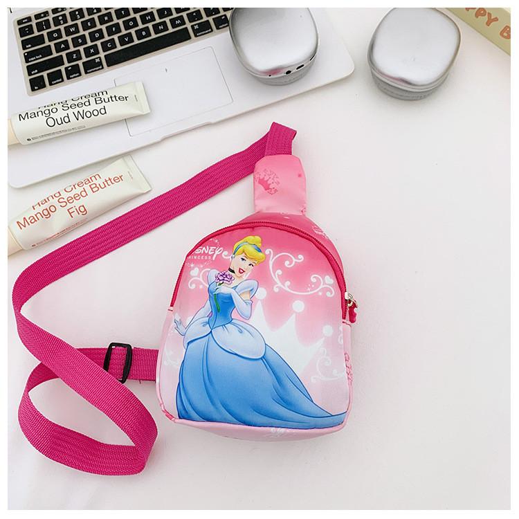 Shoulder Princess Printed Crossbody Chest Bag Children Gifts Outdoor