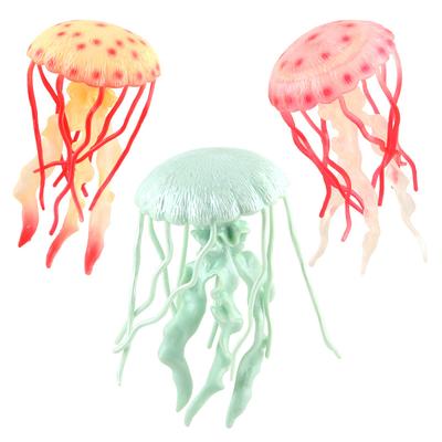Имитация Модель Морского Существа Игрушка Медуза Медуза Морское Животное Модель Кукла Украшение