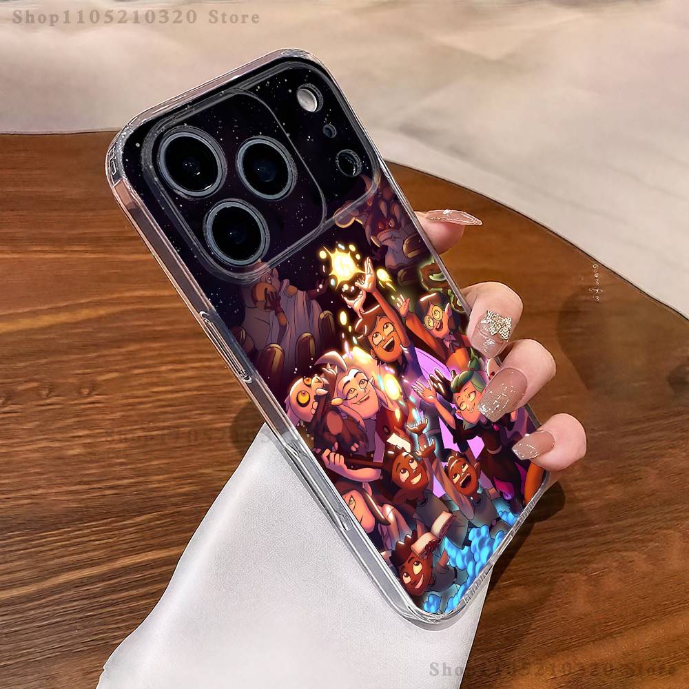 T-Чехол для телефона 'Дом-Сова Охотник' для iPhone 17,16,11,15,13,14,12,Air,Mini,Plus,Pro,Max,Plus,E Прозрачный Мягкий