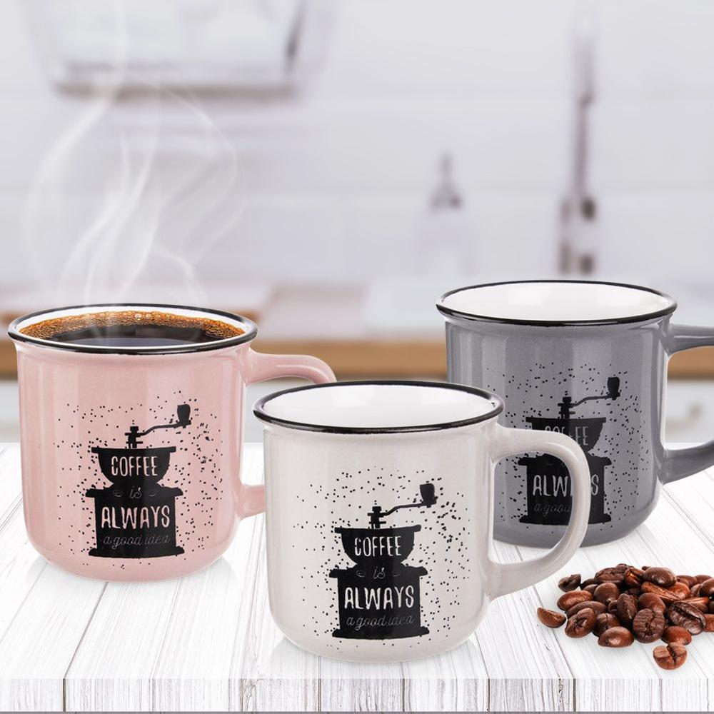 Ceramic Coffee Mug 370 Ml 3 Pcs.