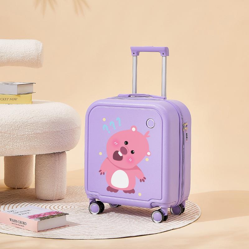 Студенческий бесшумный универсальный чехол для посадки на руль с паролем 18 дюймов 20 дюймов мультяшный детский забавный чехол для рулевой тяги повседневный дорожный чехол