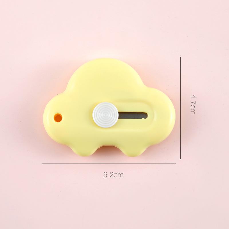Cute Mini Car Shape Utility Knife Portable Paper Knife Retractable Knife for Unpacking Courier Box Opener