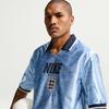 Nike Мужская рабочая сине-бело-черная футболка сборной Англии по футболу с воротником, средняя, IH1866-486