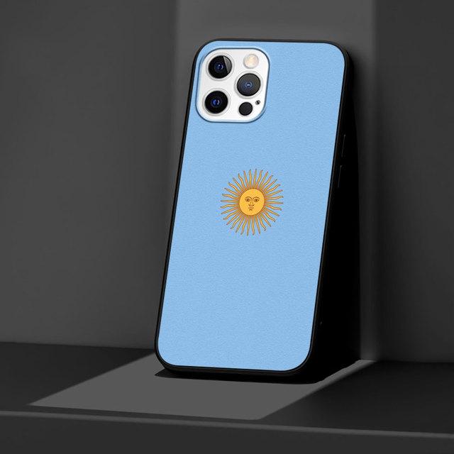 Case For Apple Iphone 11 13 12 Mini 14 Pro Max Xr 7 8 +Se 2020 Xs 6 6s Plus 5 5s Silicone Phone Cover Republic Of Argentina