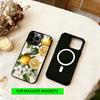 Минималистичный чехол для телефона с лимоном для iPhone 17, 16, 15, 14, 13, 12, 11 Plus, Pro, магнитный для беспроводной зарядки Magsafe