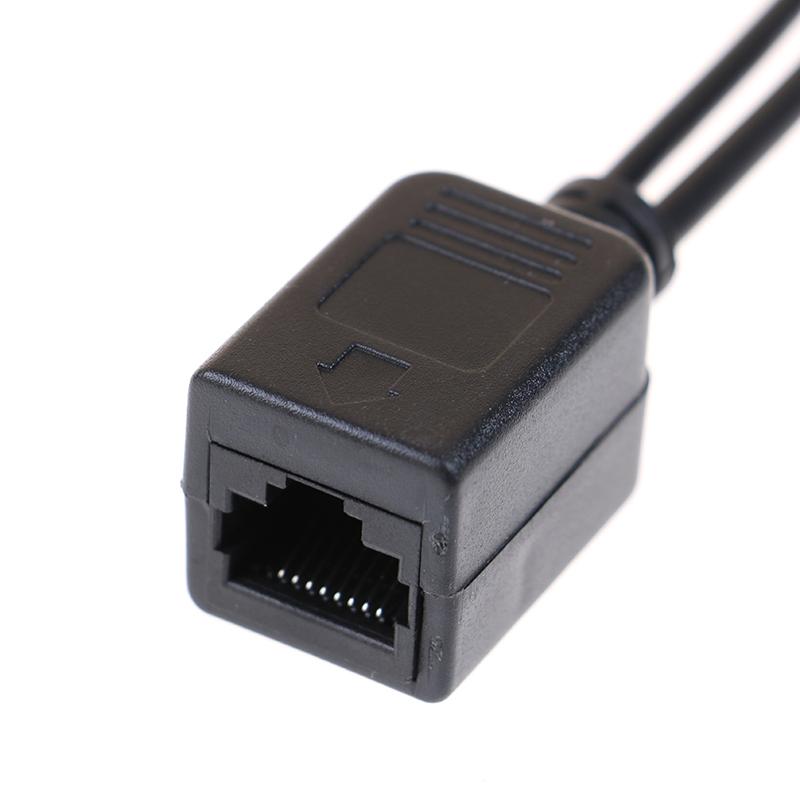 1Set Poe Cable Passive Power Over Ethernet Adapter Cable Poe Splitter Injector