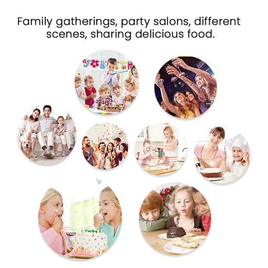 Silicone Dessert Mold 6-Cavity Raspberry Pattern Chocolate Mousse Cake Mold Flexible Baking Mold for Candy Jelly Ice Cube Mold