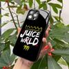 Чехол для телефона Singer J-Juice W-WRLD для Iphone 17 Air 16 15 14 12 11 13 Pro Max Mini X Xr Xs Puls Черная стеклянная крышка