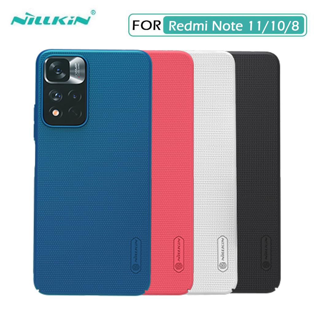 Чехол Nillkin для Redmi 9A Note 8 Pro, твердая матовая задняя крышка для Redmi Note 11 11E 10S 10 Pro Max Plus Prime Cover 4G 5G