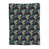 Black Cockapoo Cavapoo Cavoodle Garden Blankets Fleece Sofa Throw Blanket Breathable for Home Outdoor Throws Bedspread Quilt