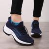 Fashion Women Shoes Running Increased Fly Weaving Sneakers Non Slip Casual Shoes 5 Color Size 35-45