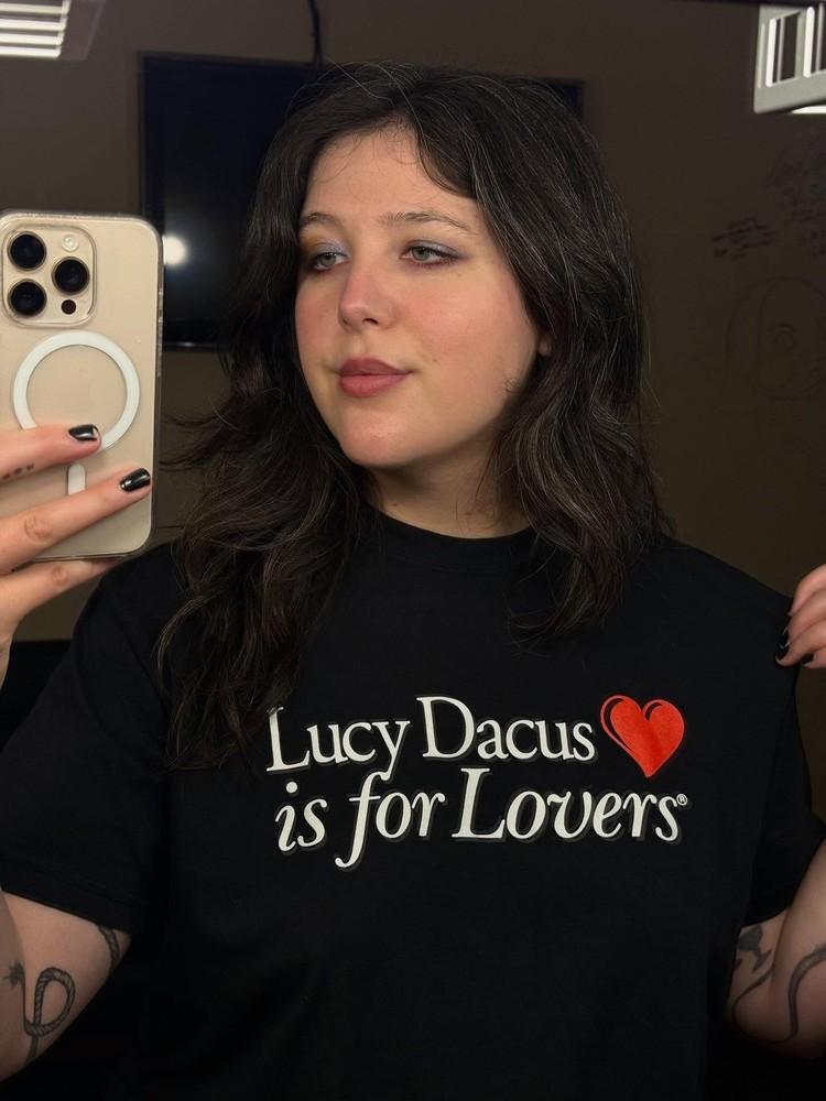 Lucy Dacus Is For Love Shirt, reprint T Shirt NEW!!! Unisex T-Shirt