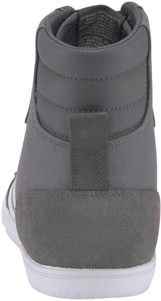 Кроссовки Hummel Slimmer Stadil High Canvas castle rock/white