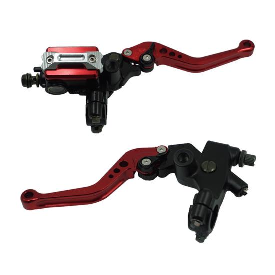 2шт 22 мм гидравлический дисковый тормоз с ЧПУ верхний насос сцепления мотоцикла рычаг ручного тормоза