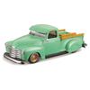 Maisto 1/25 Scale Chevrolet 3100 Pickup 1950 Green Custom Lowriders Series / Diecast Model Car, Finished Product 32545