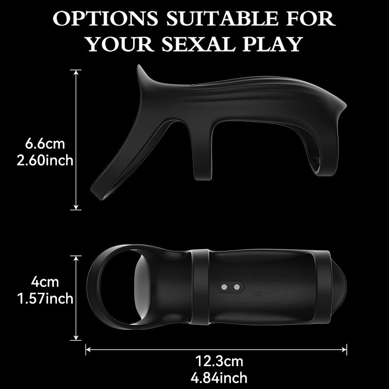 Кольцо для пениса, вибрация, повышение твердости и длительности эрекции, сексуальная игрушка для взрослых, вибратор с дистанционным управлением 10, стимулирующий