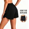 Womens Cycling Shorts 5/8 Length Breathable Loose Fit Mountain Bike Road Workout Pants