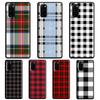 Чехол с полосатым узором для Samsung Galaxy S21 S20 FE S22 Ultra Note 20 Note 10 S8 S9 S10 Plus