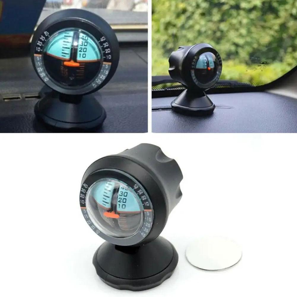 Car Inclinometer Gradient Balancer Declinator Angle Slope Level Meter Gauge