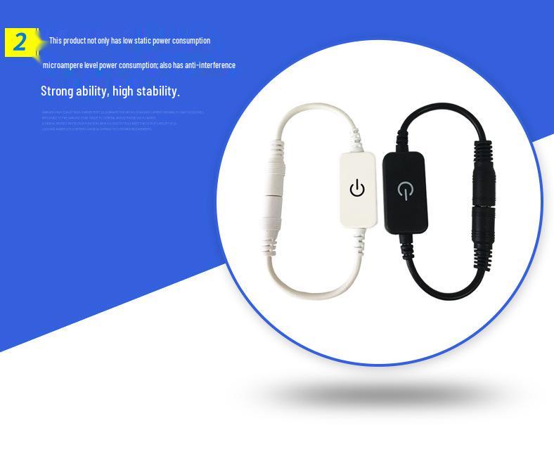 Светодиодный сенсорный диммер и контроллер для монохромных светодиодных лент