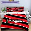 Soccer Ball Afc Crest Printed Pattern Duvet Cover Set – includes 1 duvet cover and 2 matching pillowcases Bedroom decor Christmas gifts