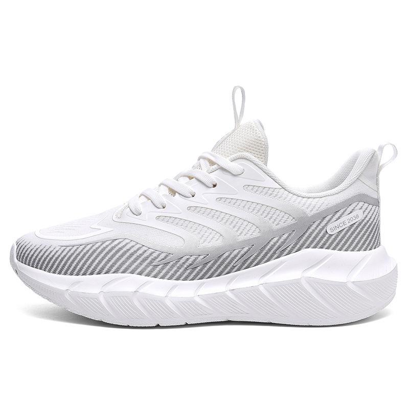 2024 Autumn and Winter New Running Shoes Men's Soft-soled High-elastic Breathable Shock-absorbing Marathon Running Shoes Men's Sports Trendy Shoes