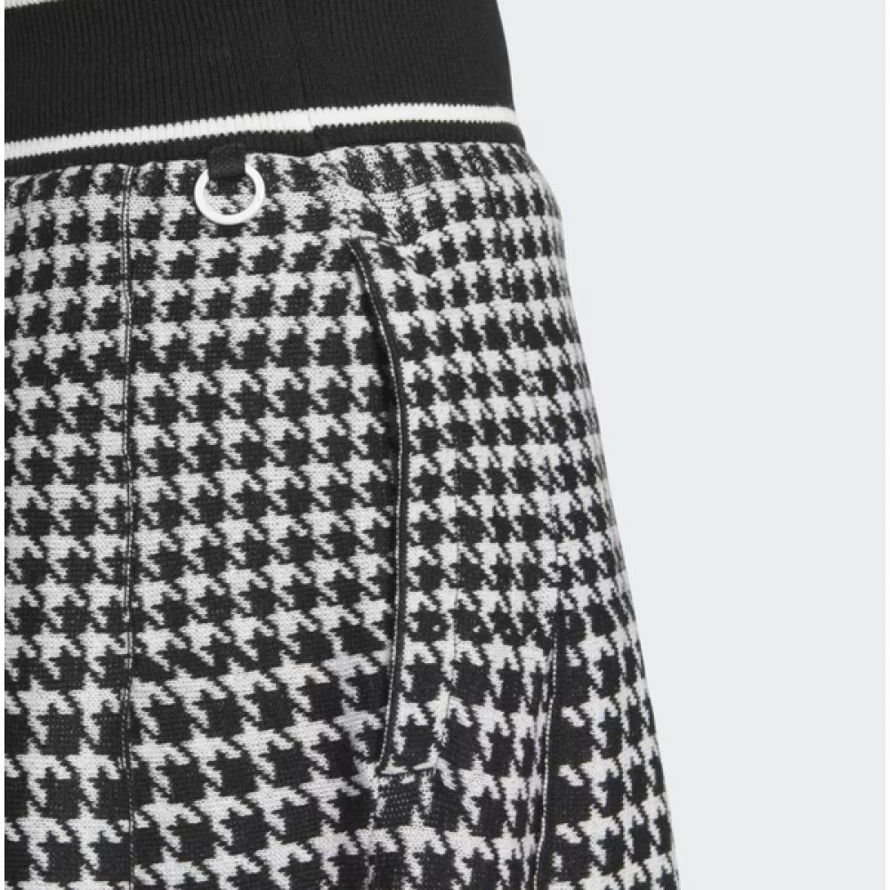 Adidas Golf 24fw Women S SeaSonal Skirt Prime Knit Pleated Skirt Im7260 Black