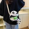 Милая сумка-панда, мультяшный рюкзак, рюкзак для девочки, рюкзак для мягкой девочки, сумка для занятий для студентки колледжа, мини-рюкзак