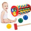 Board Game Knock Ball Drop Ladder Game Hand-Eye Coordination Training Toys Christmas Gifts