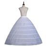 Wedding Dress Skirt Support Costume Petticoat Slip Large 6-Hoops Yarnless Petticoats for Bride Women