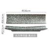 Japanese Rectangular Sushi Plate Dish Type Flat Plate Placing Plate Hot Pot Restaurant Restaurant Ceramic Plate Side Dish Plate