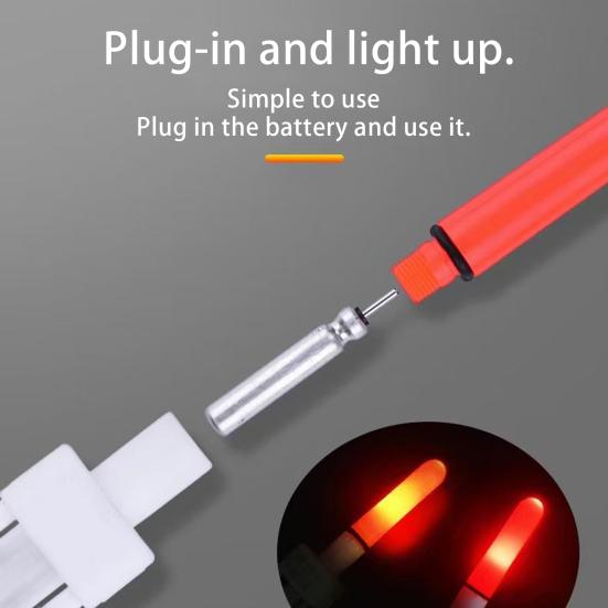 Светильник для удочки с двумя колокольчиками, светодиодный сигнализатор поклевки, ночной световой сигнализатор для удочки, датчик поклевки, рыболовные принадлежности