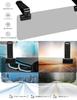 JOYTUTUS Car Sun Visor Extension UV400 Double Universal Fit Attachment, Polarized, Protection, Adjustable, Clip, Anti-Glare,