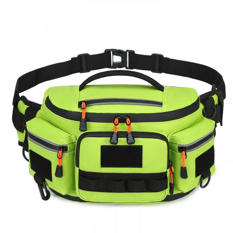 Multi-Functional Outdoor Waist Pack Cycling Hiking Running Tactical Crossbody Bag Lightweight Nylon Sports Gear Storage