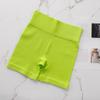 European and American Style High-Waisted Seamless Fitness Shorts for Women, Butt-Lifting Tight Yoga Pants, Ribbed Elastic Breathable Sports Shorts