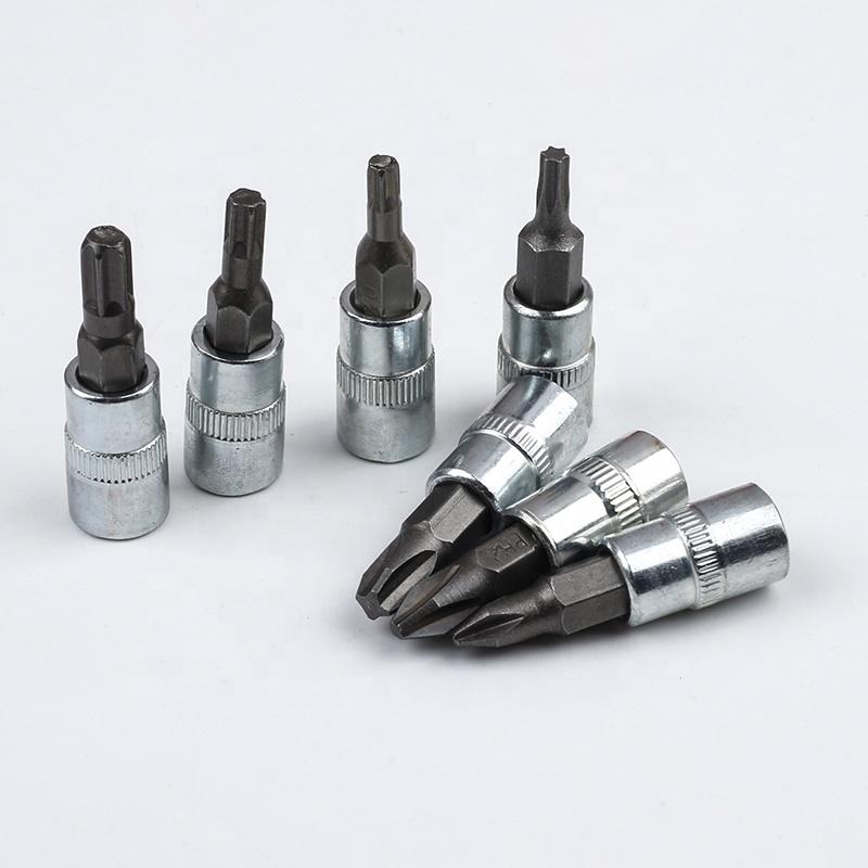 53pcs CR-V 1/4-inch Carbon Steel Socket Wrench Tools Set Box Hand Power Source Customizable 53 Pcs Tool Set