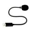 USB/Type C Микрофон 360 Градусов Регулируемая Гибкая Стойка Технология Шумоподавления Внешний Игровой Микрофон