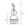Модный изысканный мини-брелок в форме сумки, брелок для женщин, безделушка, металлический брелок, украшение для рюкзака, аксессуары, подарки