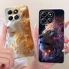 Чехол для Honor X6 X6a X6b X6C Милый Лев Новый Расписной Чехол Мягкий Тонкий Чехол для Телефона Для Honor X6C X 6 a X6 b HonorX6a HonorX6B Fundas