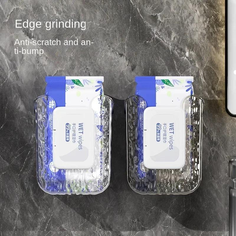 Новый держатель для салфеток, коробка для салфеток, настенное полотенце для лица, коробка для хранения влажных салфеток, настенная коробка для салфеток для ванной комнаты