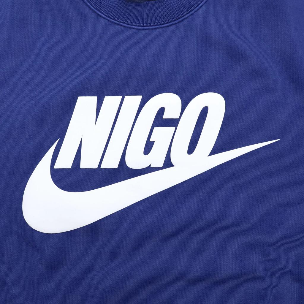 NIGO Nike NRG Толстовка с капюшоном Флис Темно-синий (NIGO)