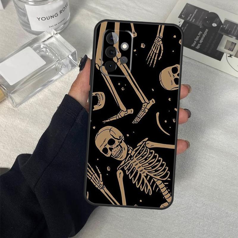 Психоделический чехол-скелет для Samsung Galaxy A55 A35 A15 A52 A32 A12 A16 A26 A36 A56 A53 A33 A13 A14 A34 A54 A17